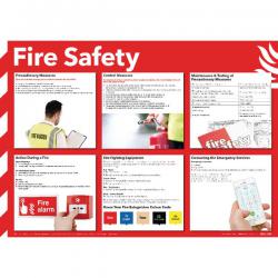Cheap Stationery Supply of Health and Safety 420x594mm Fire Safety Poster FA601 SR11123 Office Statationery