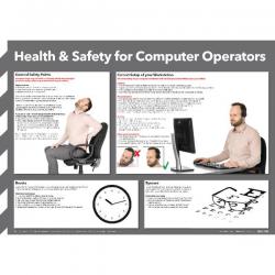 Cheap Stationery Supply of Health and Safety For Computer Operators Poster 420x594mm FAD129 SR11126 Office Statationery