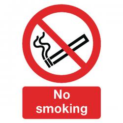 Cheap Stationery Supply of Safety Sign No Smoking A4 PVC ML02079R SR11183 Office Statationery
