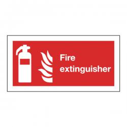 Cheap Stationery Supply of Safety Sign Fire Extinguisher Symbol 100x200mm Self-Adhesive F16D/S SR71148 Office Statationery