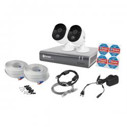 Cheap Stationery Supply of Swann 4 Channel Thermal Sensing 2 Camera Security System SWDVK-445802-UK SWN11891 Office Statationery