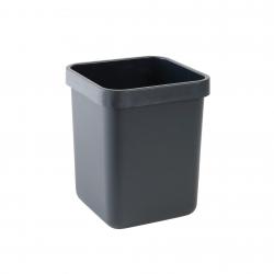Cheap Stationery Supply of Rexel Agenda Classic Waste Bin Rectangular 28 Litres 311x311x390mm Charcoal 25671 T25671 Office Statationery