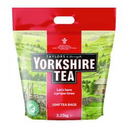 Cheap Stationery Supply of Yorkshire Tea One Cup Tea Bags (Pack of 1200) 1109 TH12061 Office Statationery