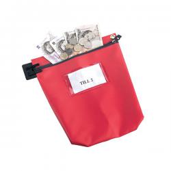 Cheap Stationery Supply of GoSecure Cash Bag With Window Red CB1R VAL06772 Office Statationery