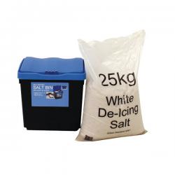 Cheap Stationery Supply of 30 Litre Grit Bin and 25kg Salt Kit 389113 WE35438 Office Statationery