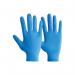Powder Free Latex Free Nitrile Gloves Blue XL Pack of 100 WX07358 WX07358