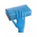 Powder Free Latex Free Nitrile Gloves Blue XL Pack of 100 WX07358 WX07358